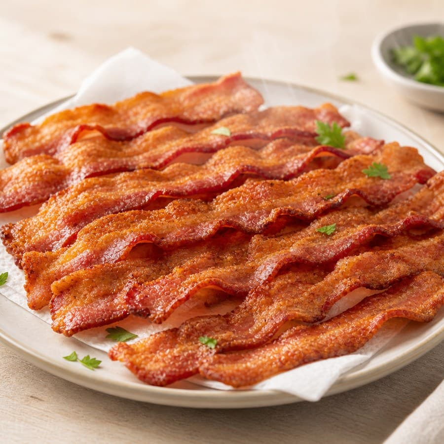 Bacon croustillant à l’airfryer